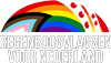 Regenboogvlaggen voor Nederland Logo